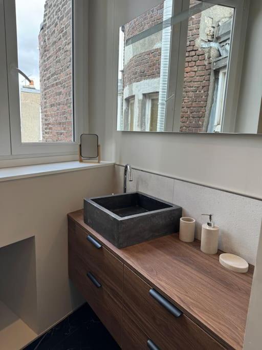 Bel Appartement Climatise En Plein Coeur De Rijsel Buitenkant foto